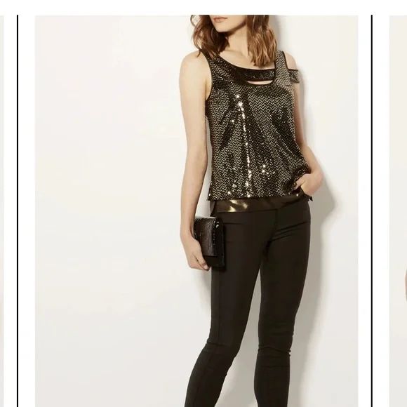 NWT Karen Millen sequin top - Picture 2 of 10